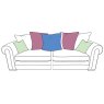Titan 2 Seater Sofa Pillow Back 