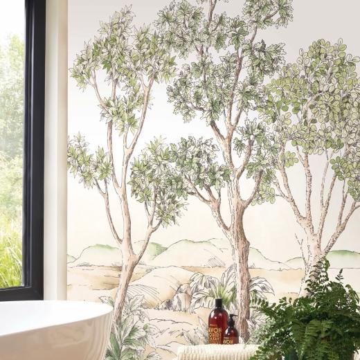 Give your room a fresh new look. ✨ Sometimes, a change of wallpaper is all it takes to completely t...