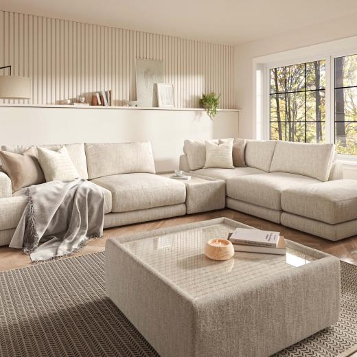 Introducing Niko ✨ a beautifully versatile new addition to our showroom! Designed with a modular co...